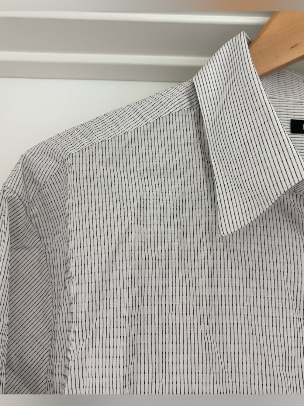 Theory 100% Cotton Button Down Long Sleeve Shirt 17/XL